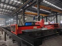 Tipo pesado do pórtico da máquina de corte do CNC do laser 12000W